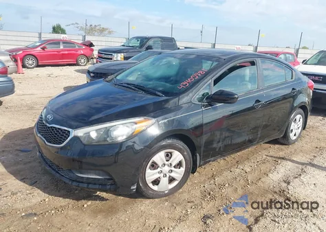 2015 Kia Forte Lx z USA, uszkodzony, nr VIN KNAFK4A63F5293187
